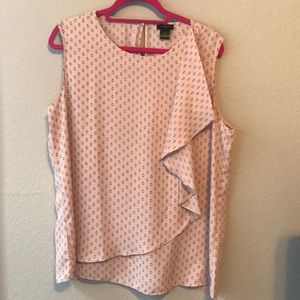 Ann Taylor Factory Pink Top XL